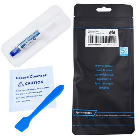 1x AABCOOLING Thermal Grease 7 - 1g – pâte thermique