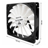 AABCOOLING Silent Jet Fan 12 PWM - 3 Stück Paket