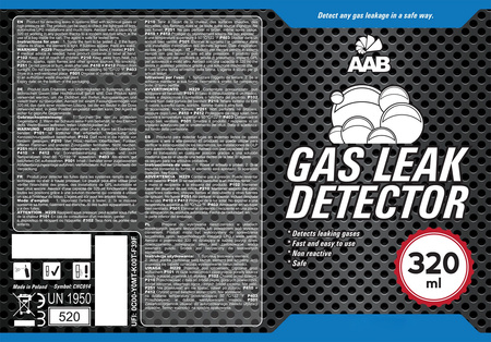 Détecteur de fuite de gaz spray AABCOOLING 320 ml BoV