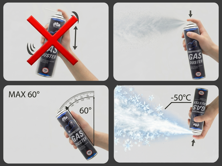 Aria compressa spray AABCOOLING 750 ml