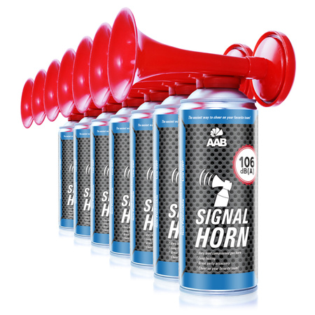 7x Gázkürt AABCOOLING Signal Horn 40g