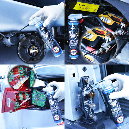 1x AABCOOLING Contact Cleaner PRO 300 ml – limpiador de contactos