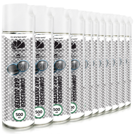 11x Сгъстен въздух AABCOOLING Home&Office 500 ml