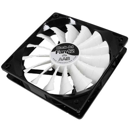 3x AABCOOLING Black Jet Fan 12