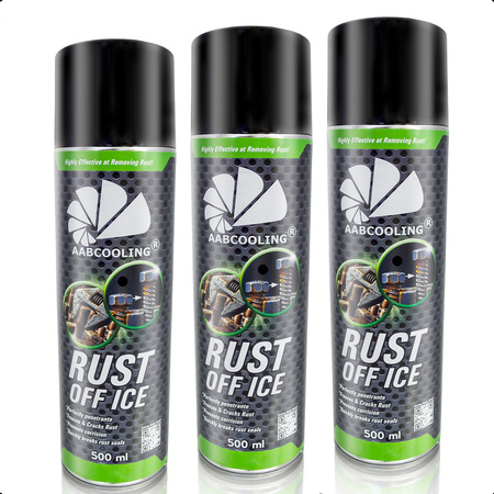 3x Fagyasztó rozsdaoldó AABCOOLING Rust off ICE 500 ml