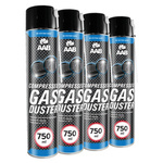 4x AABCOOLING Compressed gas duster 750ml – stlačený vzduch