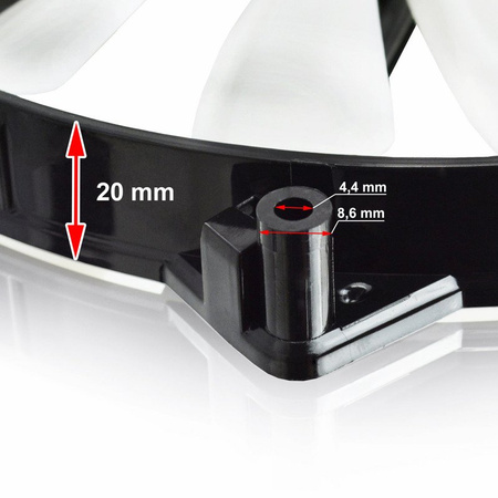 Vaikne ventilaator 200 mm AABCOOLING Super Silent Fan 20
