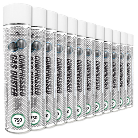 12x Aria compressa spray AABCOOLING Home&Office 750 ml