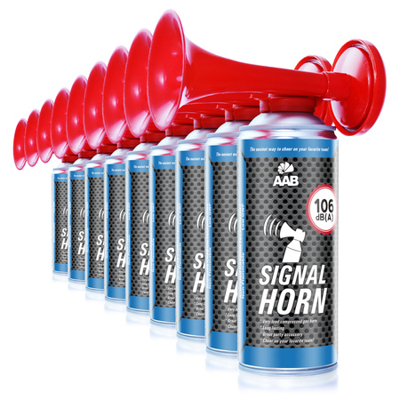 AAB Signal CO2 Horn 400ml x 9