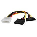 Molex til 2 × SATA strømfordeler AABCOOLING AAB C24