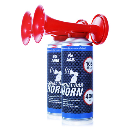 2x AAB Signal GAS Horn 400ml – gaasipasun