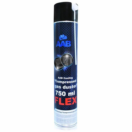 1x AABCOOLING Compressed Gas Duster FLEX 750ml – aer comprimat