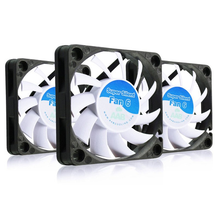 3x Lydsvag blæser 60 mm AABCOOLING Super Silent Fan 6