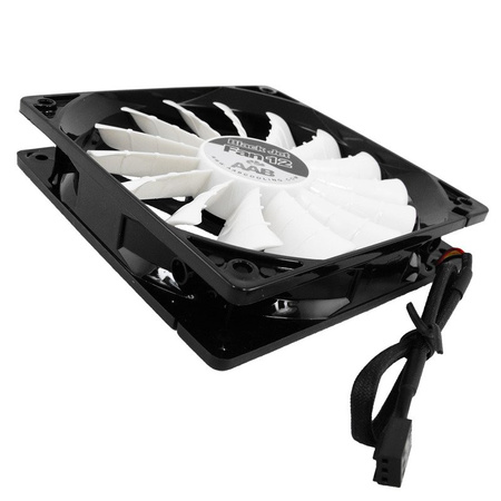 3x AABCOOLING Black Jet Fan 12