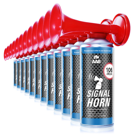 12x Druckluftfanfare AABCOOLING Signal Horn 40g