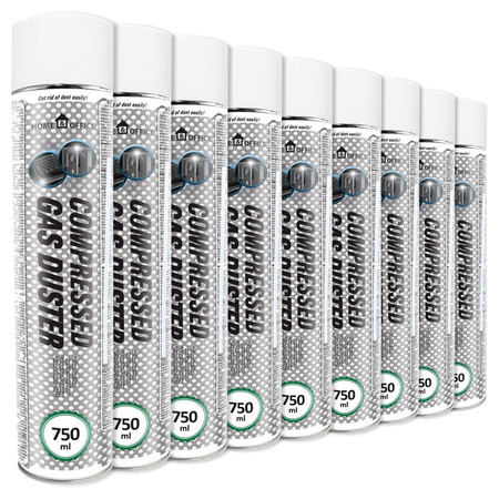 9x Druckluftspray AABCOOLING Home&Office 750 ml