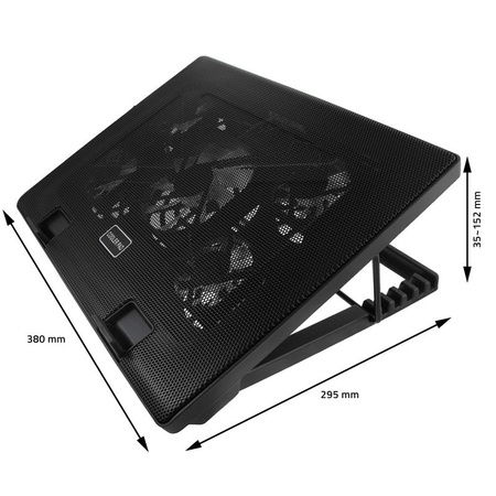 Base raffreddamento notebook AABCOOLING NC71, 120 + 4×70 mm