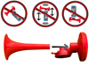 9x Air Horn AABCOOLING Signal Horn 40g