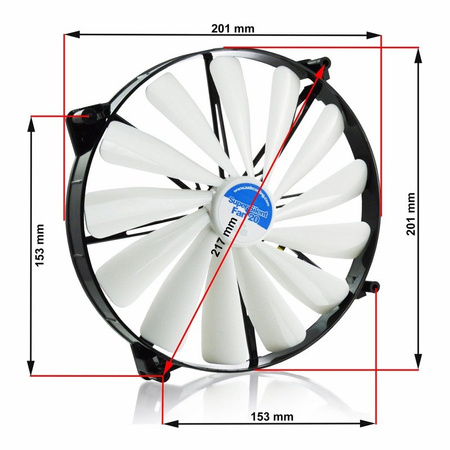Ventilador silencioso 200 mm AABCOOLING Super Silent Fan 20