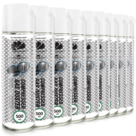9x Trykluft på dåse AABCOOLING Home&Office 500 ml