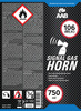 1x AAB Signal GAS Horn 750 ml – Drucklufthupe