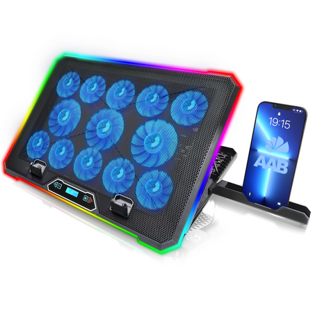 Base raffreddamento notebook AABCOOLING Quantum RGB